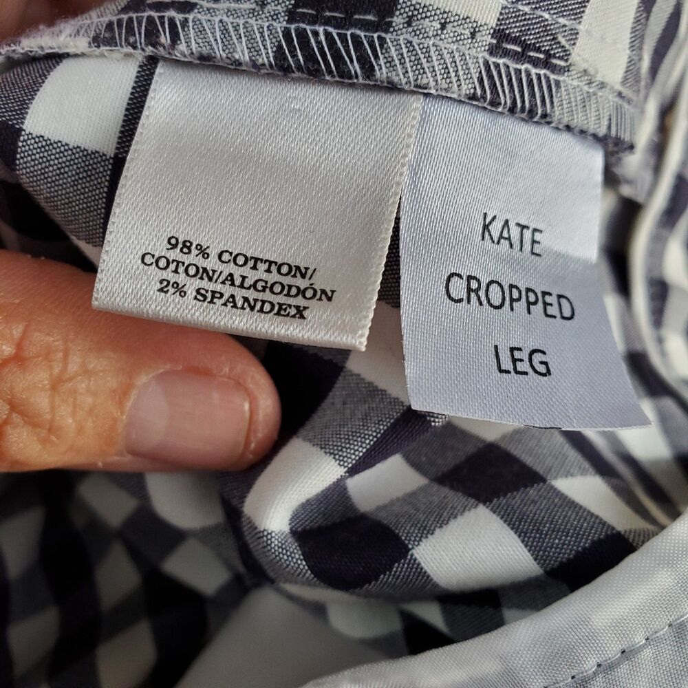 Ann Taylor Kate Cropped Leg Pants Size 14T - Picture 6 of 7